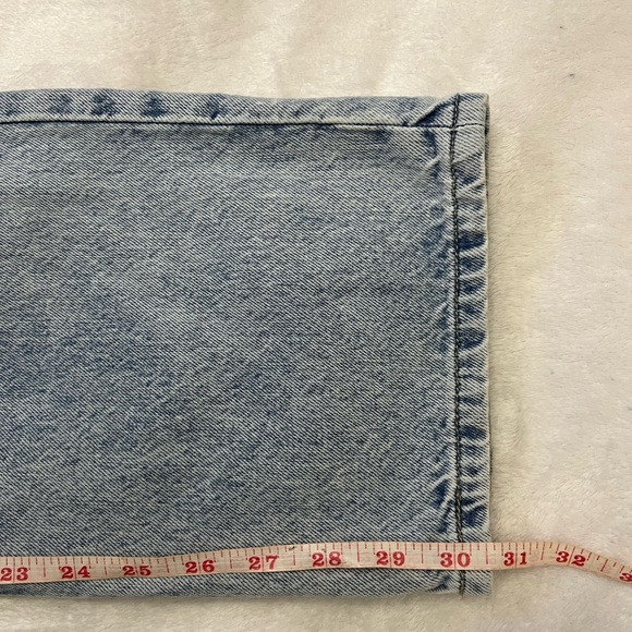 Levi’s Low Pro Straight Leg Jeans Light Wash Size 29 Women’s Vintage Style - Picture 7 of 13